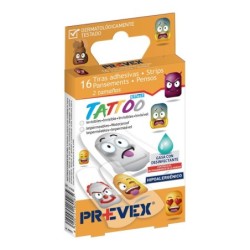 Penso infantil 16u efeito tatuagem